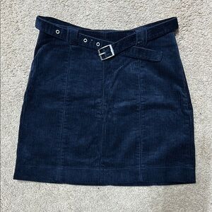 Urban Outfitters Corduroy Skirt with Belt